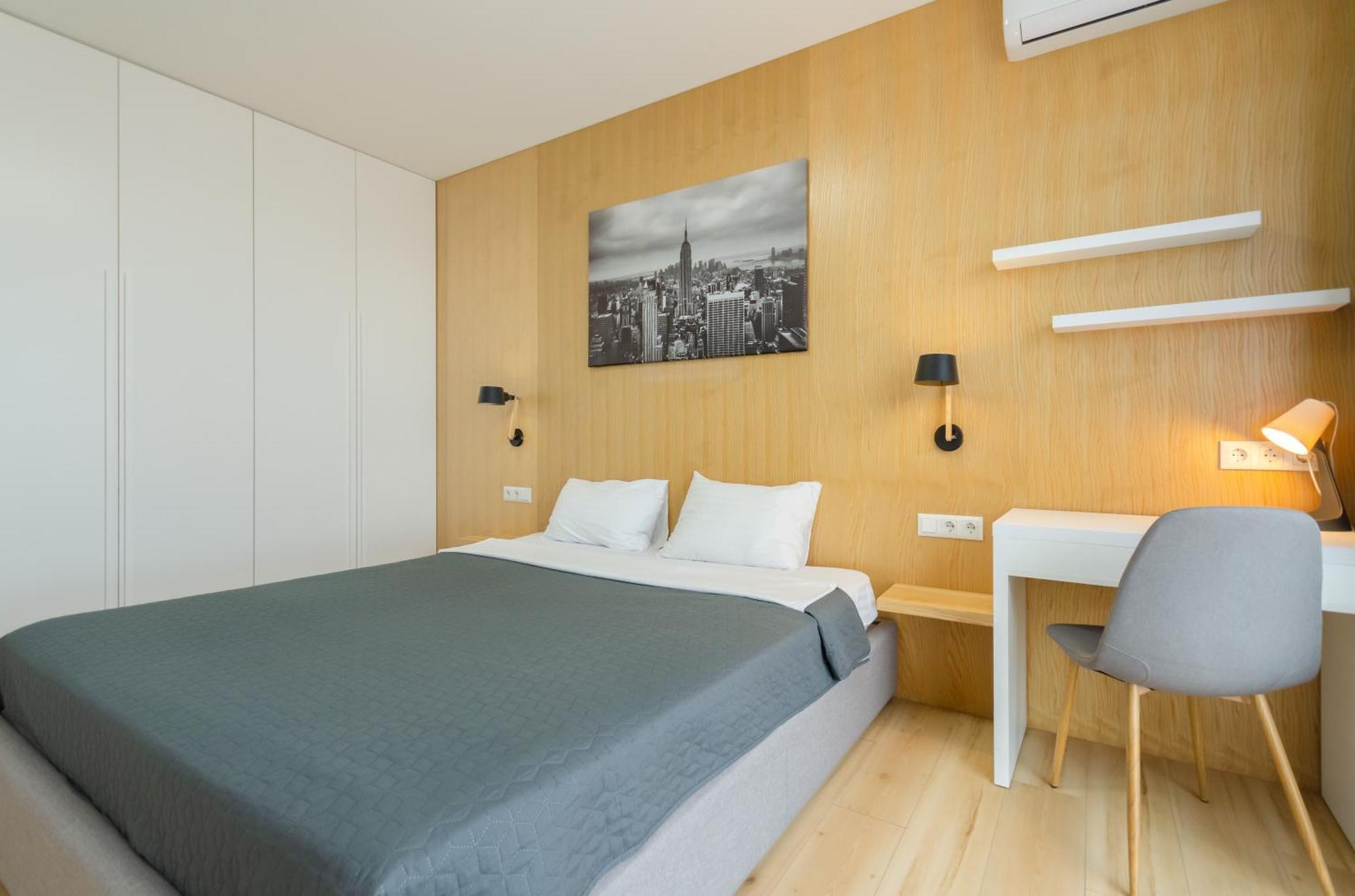 Petrovdom 205-206 Panoramic City View Apartments At Rc Kvartet, Central Railway Station 基輔 外观 照片