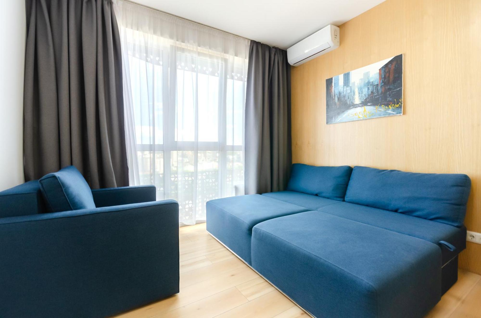 Petrovdom 205-206 Panoramic City View Apartments At Rc Kvartet, Central Railway Station 基輔 外观 照片