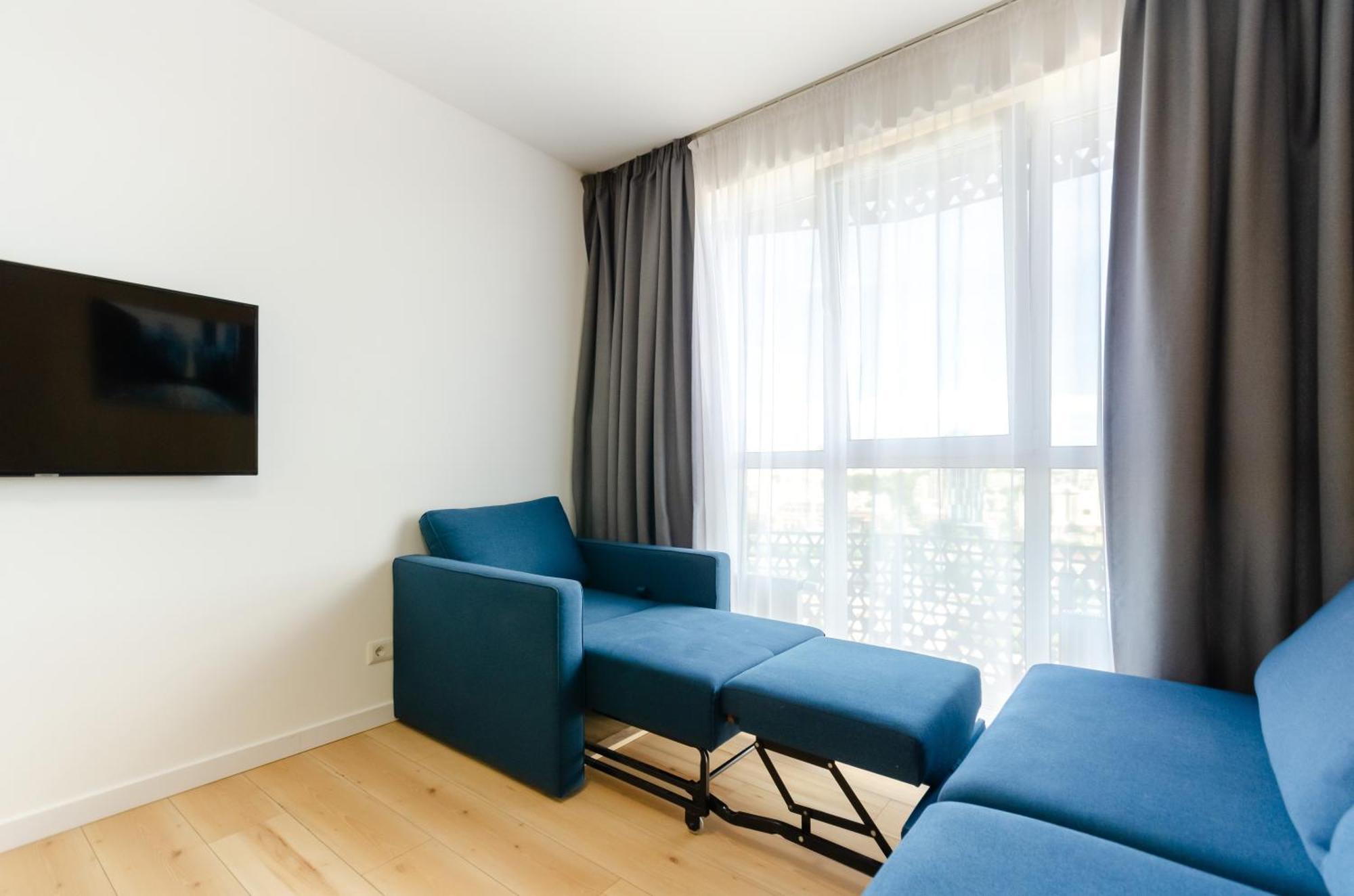 Petrovdom 205-206 Panoramic City View Apartments At Rc Kvartet, Central Railway Station 基輔 外观 照片