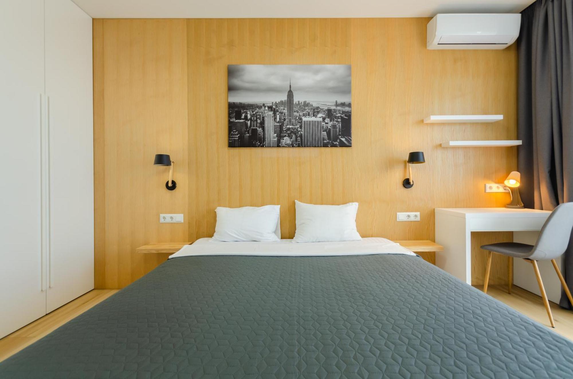 Petrovdom 205-206 Panoramic City View Apartments At Rc Kvartet, Central Railway Station 基輔 外观 照片