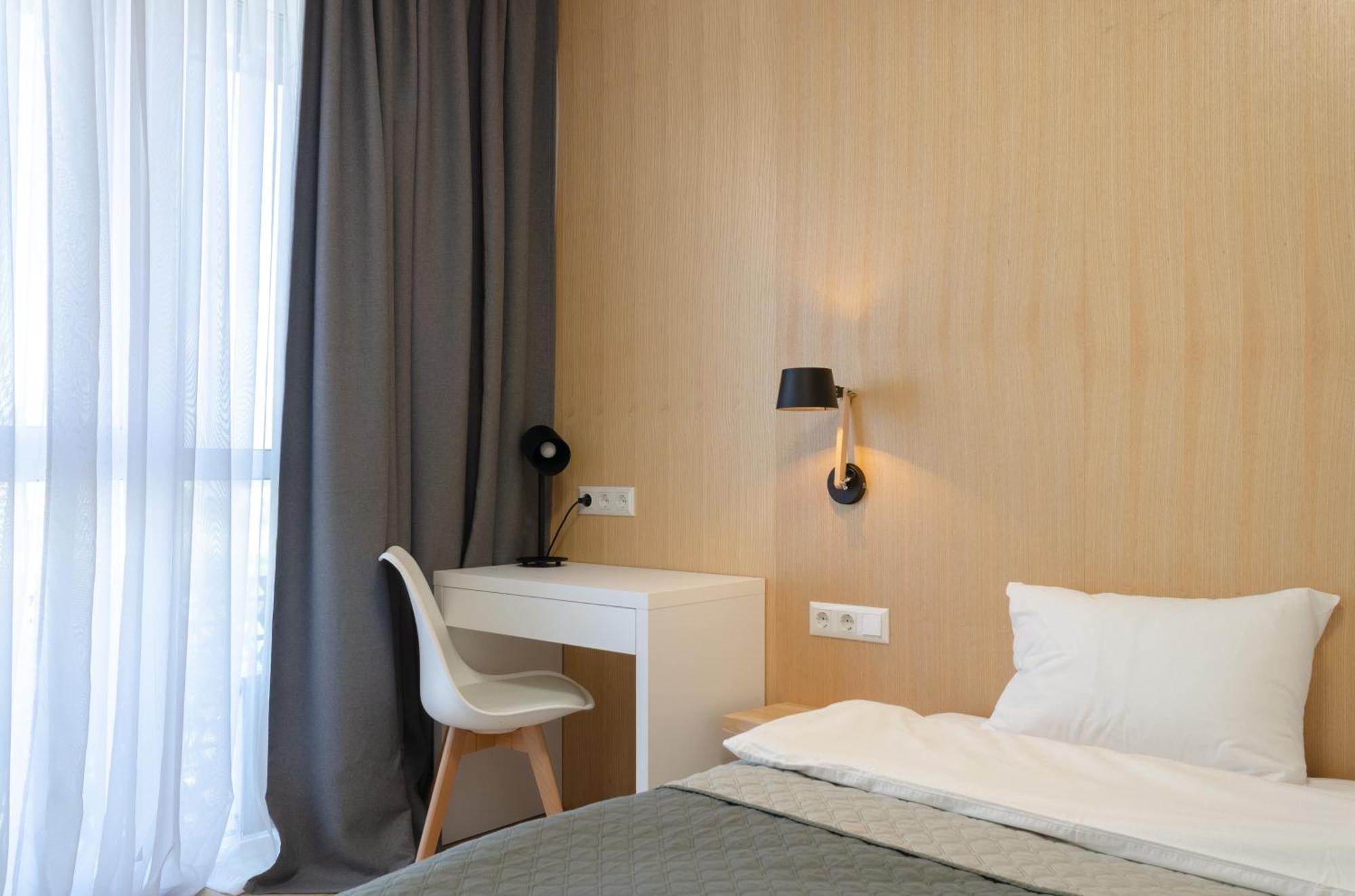 Petrovdom 205-206 Panoramic City View Apartments At Rc Kvartet, Central Railway Station 基輔 外观 照片