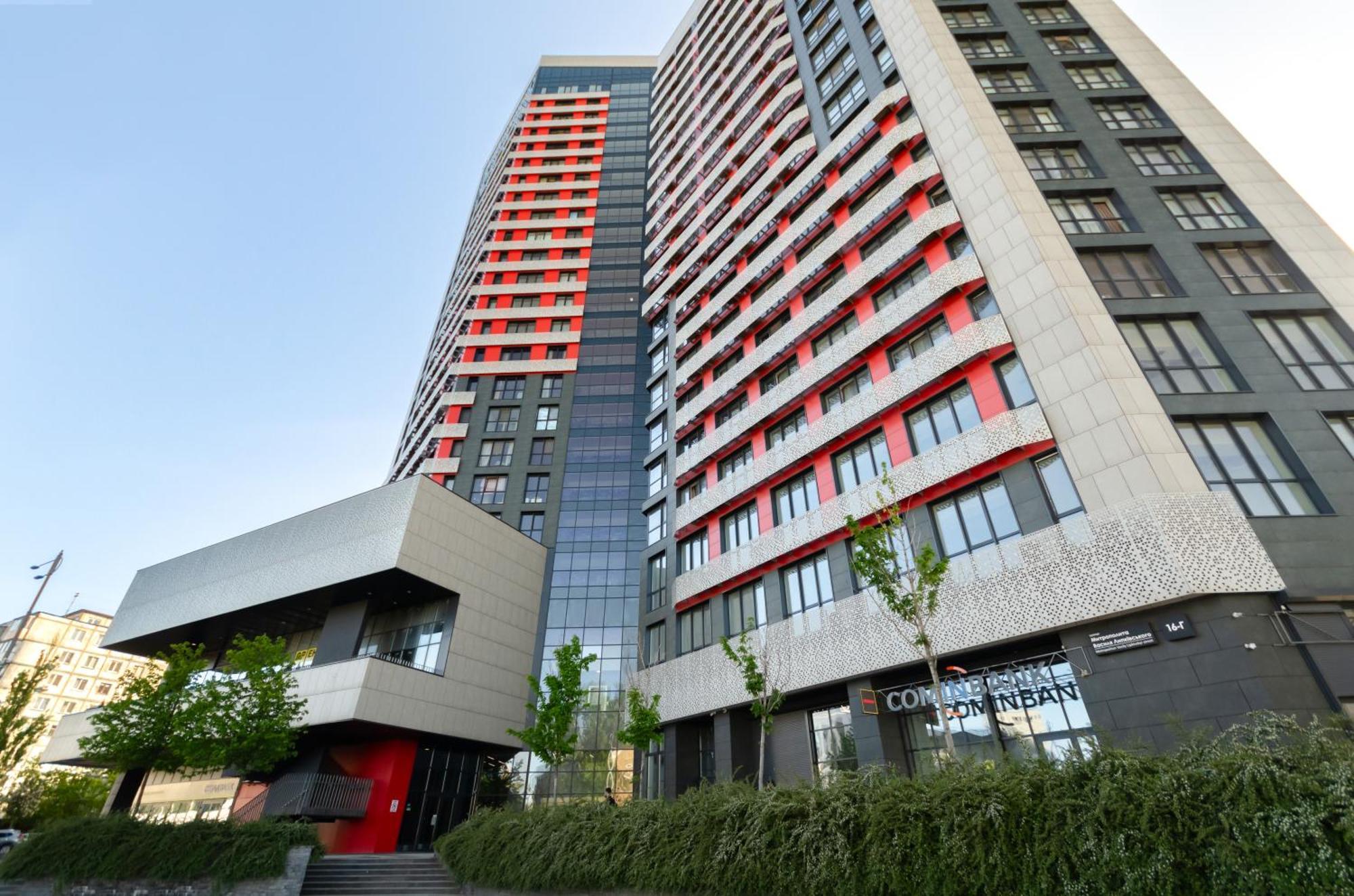 Petrovdom 205-206 Panoramic City View Apartments At Rc Kvartet, Central Railway Station 基輔 外观 照片